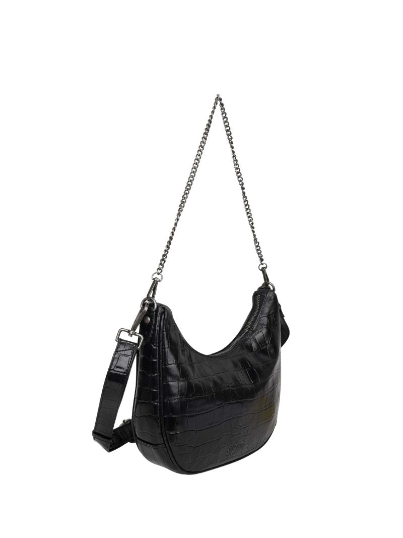 Skye Texas black w. antique silver - Ferent Bags 