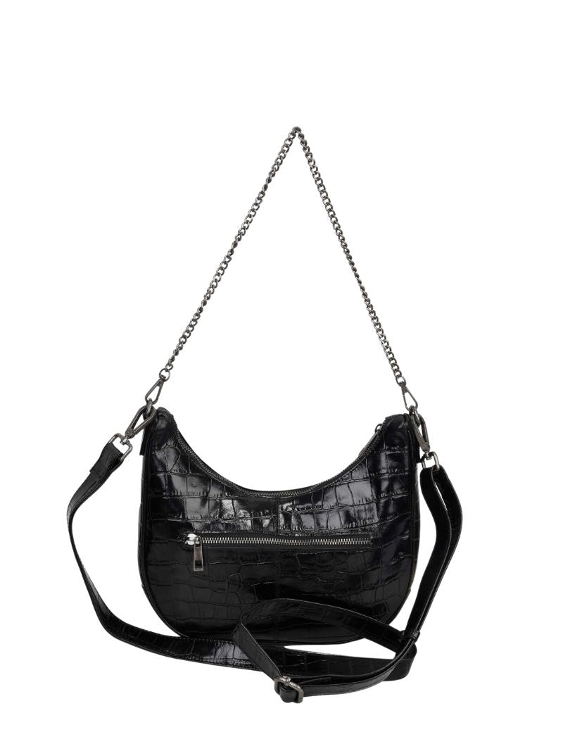 Skye Texas black w. antique silver - Ferent Bags 