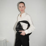 Slouchy Shoulder Bag black