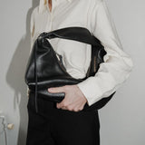 Slouchy Shoulder Bag black