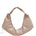 Slouchy Shoulder Bag crushed patent sand - Ferent Bags 