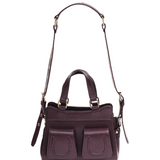 Small Cher Bag Florence bordeaux w. gold