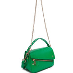 Small Honey Cut Florence green w. gold - Ferent Bags 