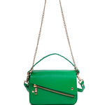 Small Honey Cut Florence green w. gold - Ferent Bags 