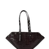 Small Nora Braided Texas chocolate