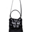 Small Chiara Texas Braided black - Ferent Bags 