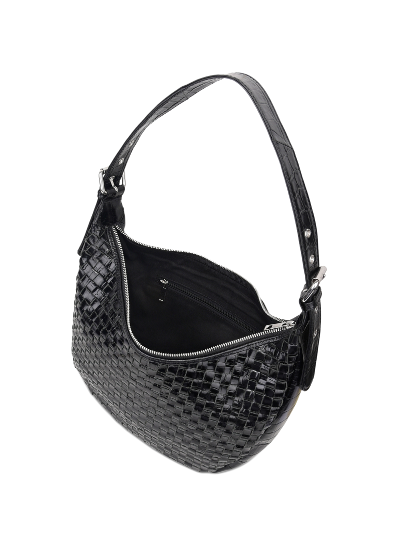 Small Stella Texas braided black - Ferent Bags 