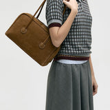 Soft Boston chestnut nubuck