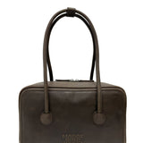 Soft Boston washed brown embossed