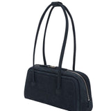 Soft Boston EW indigo nubuck