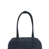 Soft Boston EW mini indigo nubuck