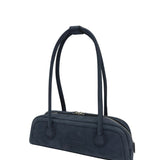 Soft Boston EW mini indigo nubuck