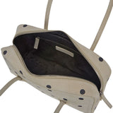 Soft Boston small blond wood printed suede