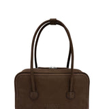 Soft Boston small milk brown nubuck