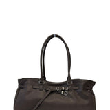 Soft Grandma shoulder taupe washed nappa