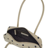 Soft Boston EW blond wood printed suede