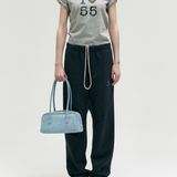 Soft Boston EW blue suede