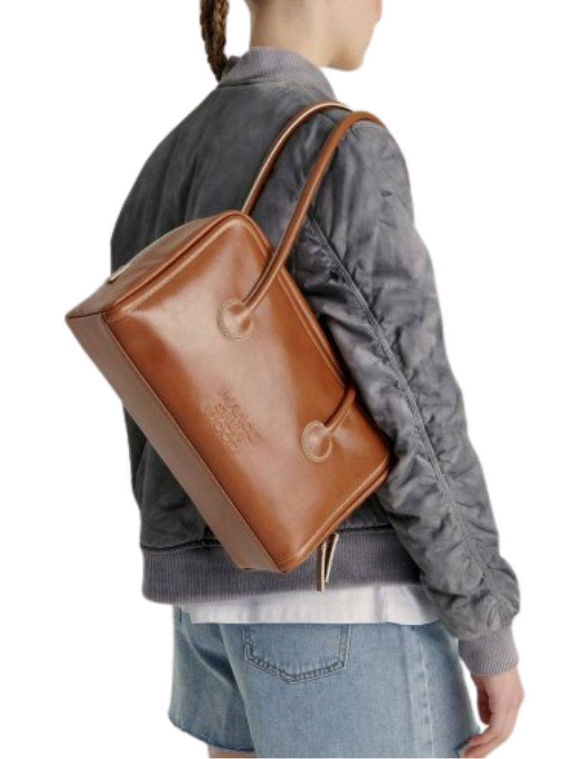 Soft Boston brown crinkle - Ferent Bags 