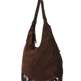 Suerte Bag chocolat suede