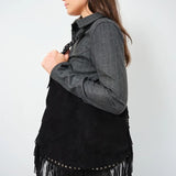 Suerte Bag noir suede