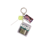 Tetris mini white charm