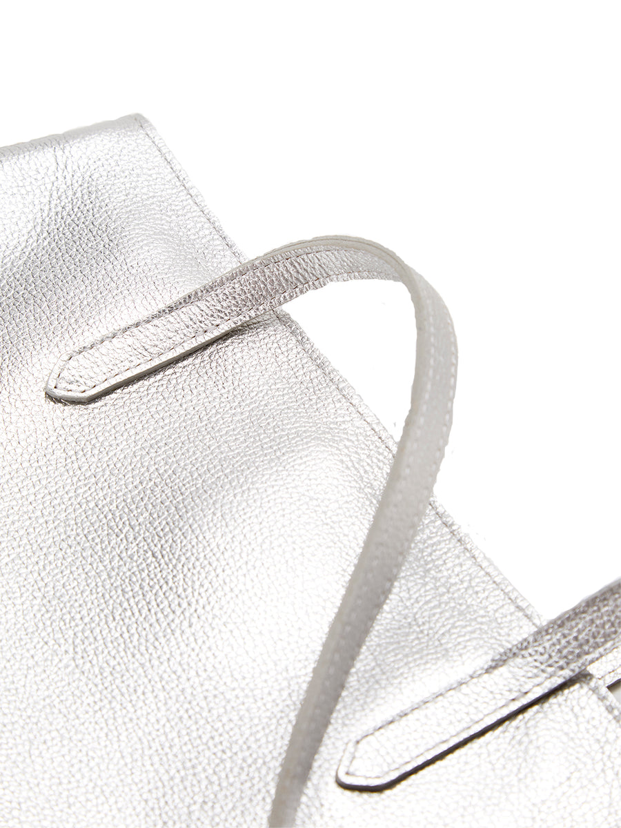Everything silver tote