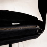 Triangle Messenger Bag black - Ferent Bags 