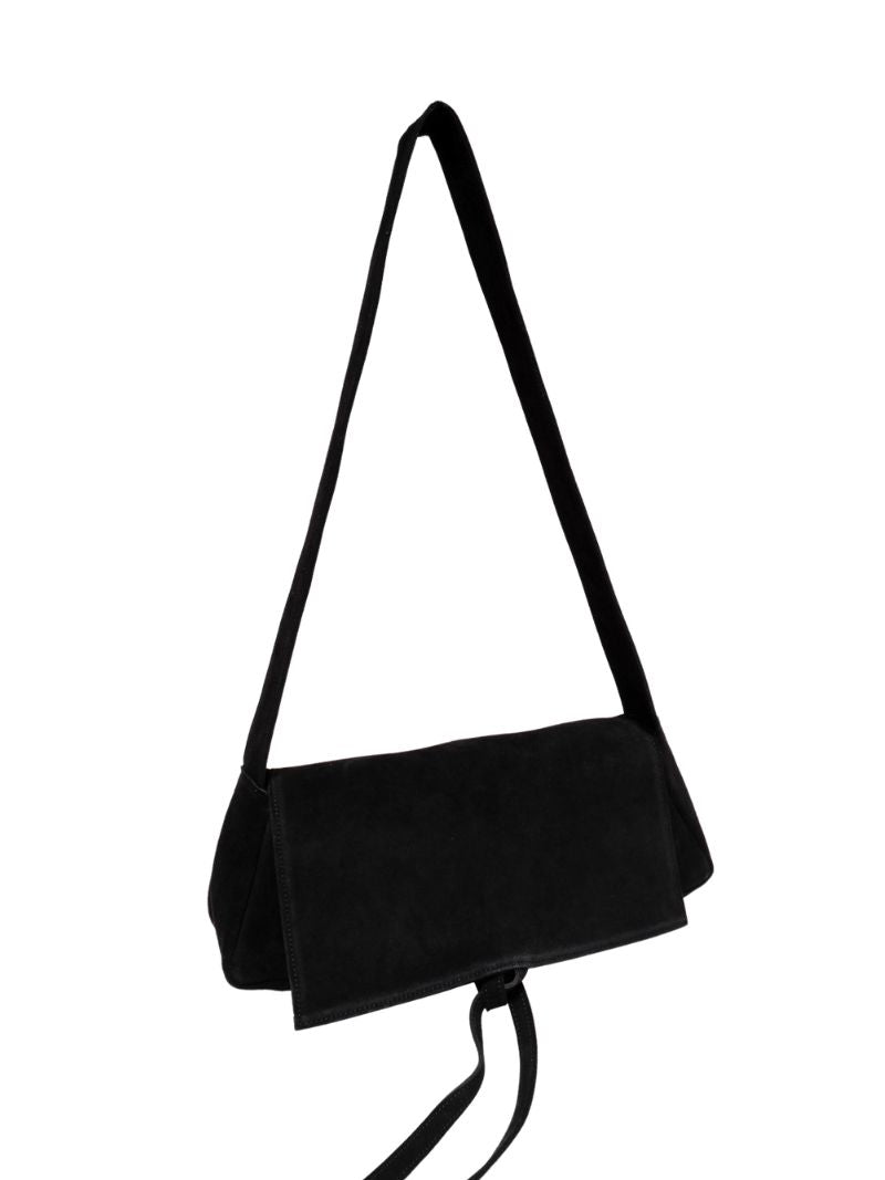 Triangle Messenger Bag black - Ferent Bags 