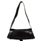 Triangle Messenger Bag crushed patent black