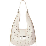 Vixen ecru stud bags