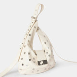 Vixen ecru stud bags