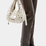 Vixen ecru stud bags