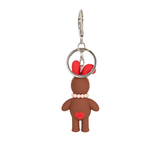 Wood Keyring charm