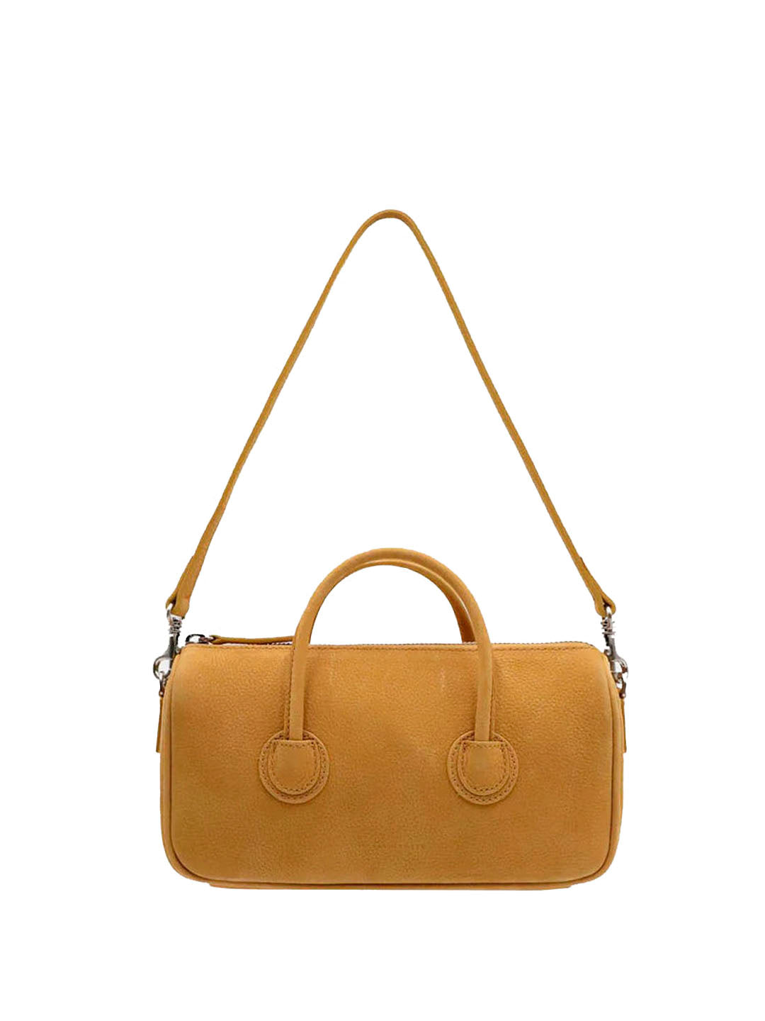 Zipper small caramel nubuck - Ferent Bags 