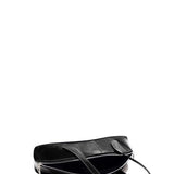 Arco Black creased leather