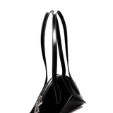 Arco Black creased leather