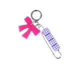Bow mini purple/pink charm