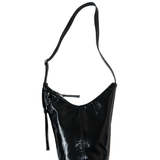 Bucket crushed patent black