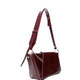 Lanzarote mini burgundy crush leather