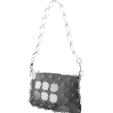 Ch methacrylate + long methacrylate handle + glitter cover