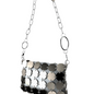 Ch Acero + cadena combinada metal + funda plata - Ferent Bags 