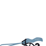 Caballito navy charm - Ferent Bags 