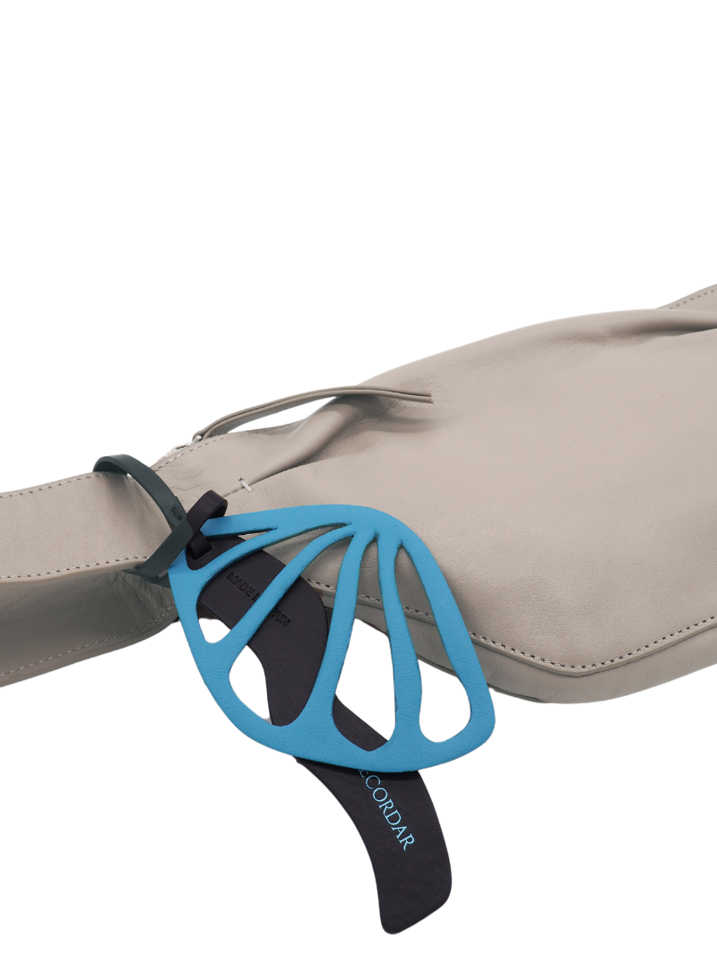 Concha aqua navy charm - Ferent Bags 