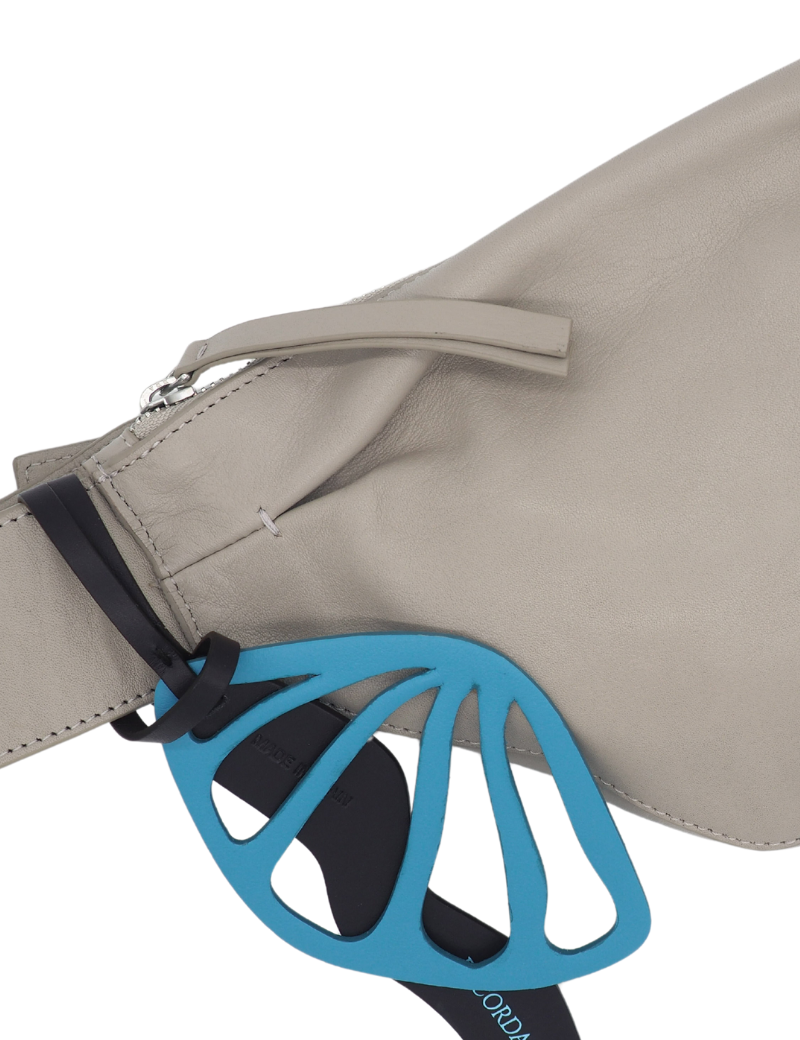 Concha aqua navy charm - Ferent Bags 