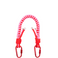 Correa nylon roja y rosa - Ferent Bags 