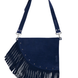 D bag azul boho + asa lisa