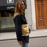 D bag dorado + asa lisa