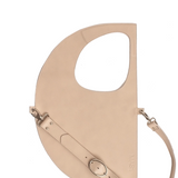 D bag Beige+ cadena lisa - Ferent Bags 