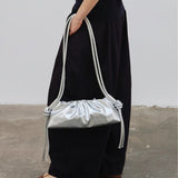 Dumpling Bag silver