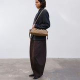 Dumpling Bag suede stone